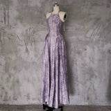 A line Halter Prom Dresses Long Birthday Dress For Women SD239