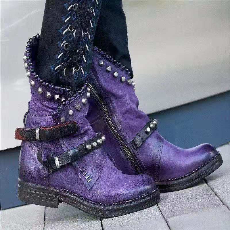Short Boots Women Boots JGB2025N0110014 Karst Color High Quality Shoes
