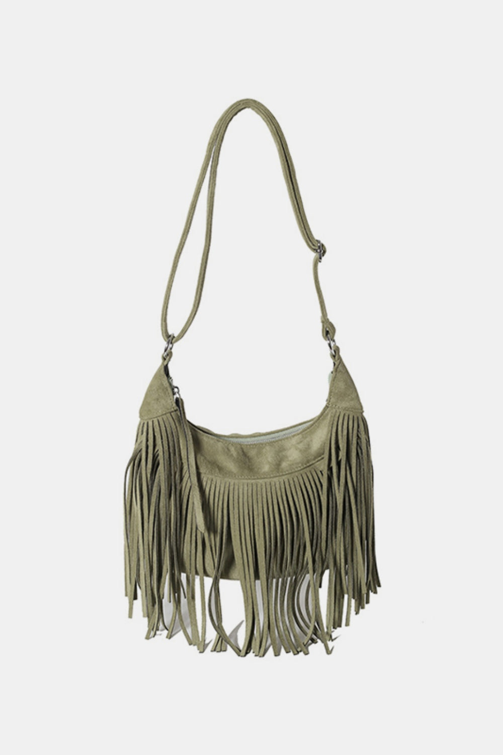 Fringe Adjustable Strap Shoulder Bag DJPT