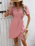 Short Sleeve Mini Dress DJPT