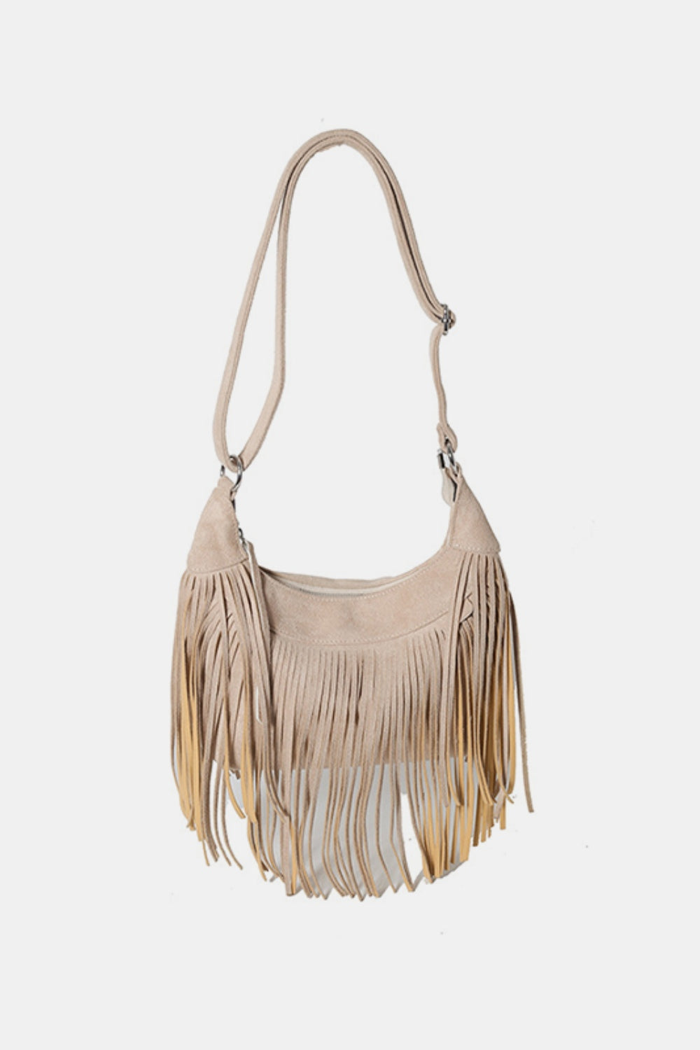 Fringe Adjustable Strap Shoulder Bag DJPT