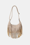 Fringe Adjustable Strap Shoulder Bag DJPT