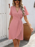 Short Sleeve Mini Dress DJPT