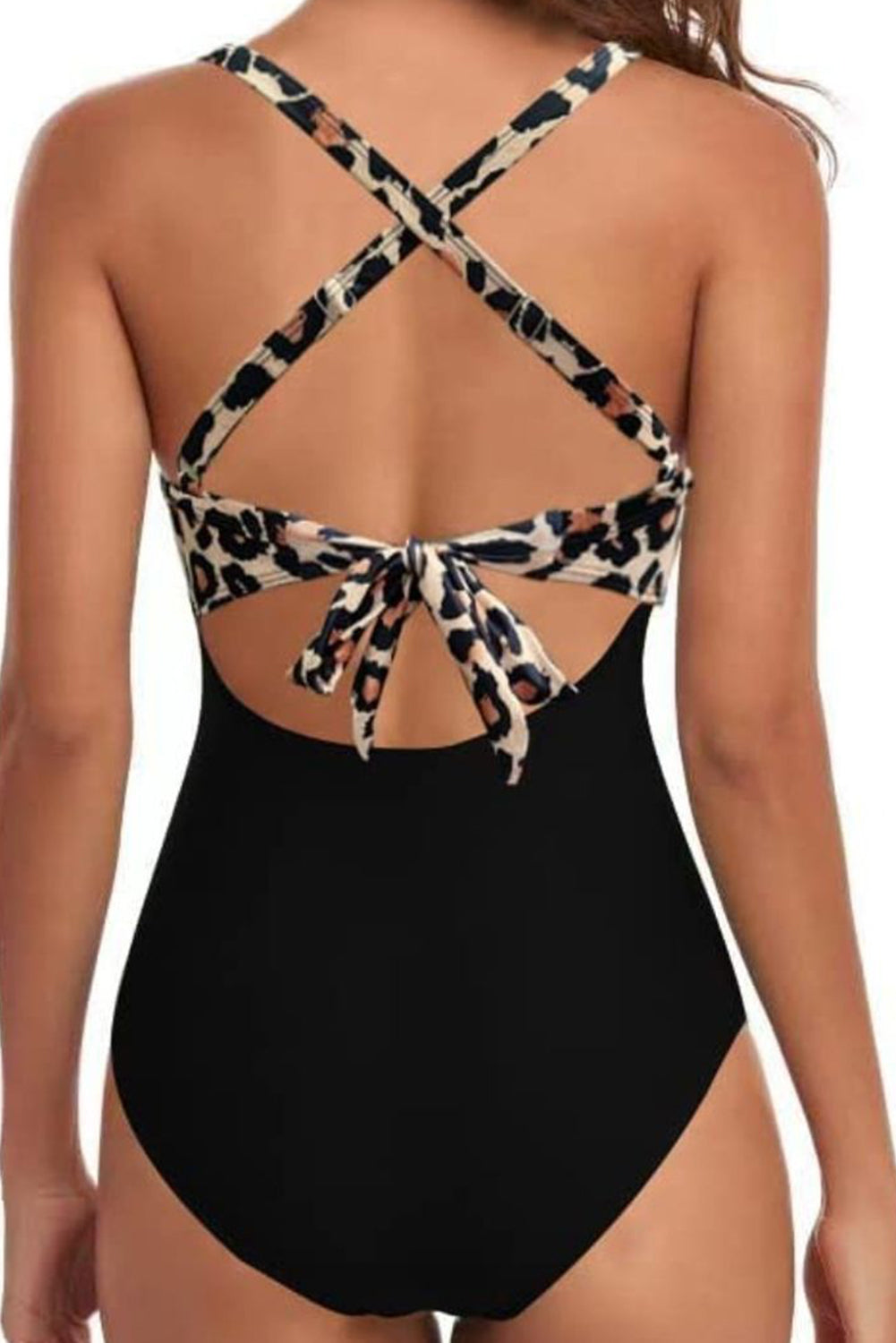 Crisscross Cutout One-Piece Swimwear DJPT