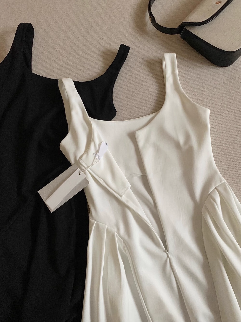 A Line Straps Long Black Women's Holiday Dresses SD220