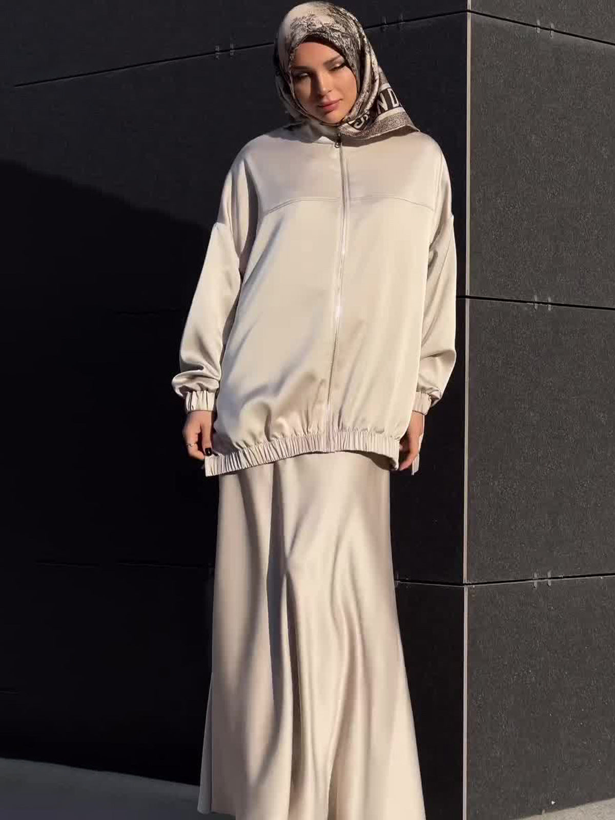 Summer New Set Of Sleeves Of The Dress Fashion Waist-Hanging Dress Suit