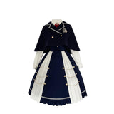 Design New Carrier Pigeon College Lolita College Wind Lolita Margarlet Four-Piece Set 6328