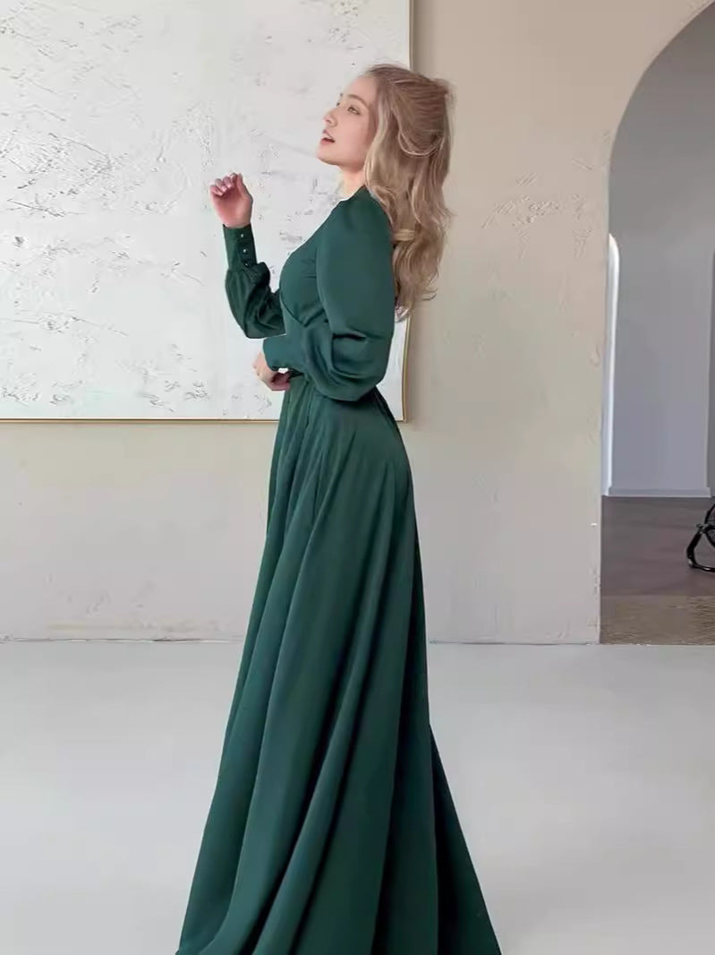 Fashion Elegant Temperament Belt In Autumn 2024 Thin Dress