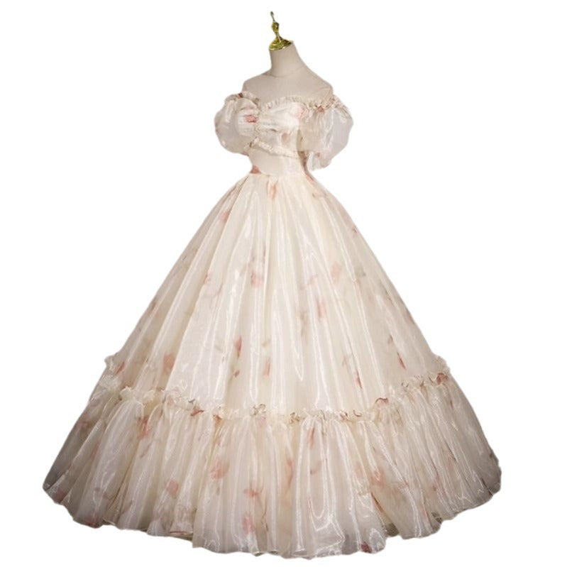 Evening Dress 2025 New High-End Colored Dresses One-Shoulder Adult Birthday Banquet Temperament Host