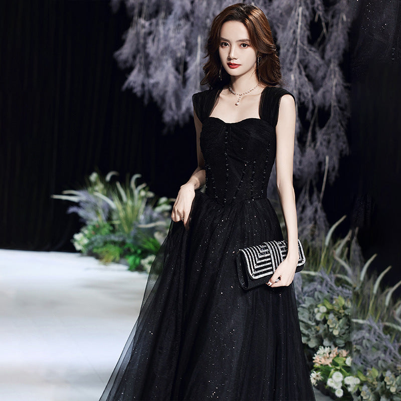 Evening Dress Dress 2025 New Female Voice Art Examination Spring Annual Meeting Performance Dressed At The Fugitive Princess