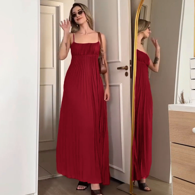 Summer New Sling Skirt Women Sexy Body Quality Pressure Dress Dress Woman HZ0628