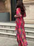 2025 New Sexy Elegant Short-Sleeved Dress Sweet Dress Woman