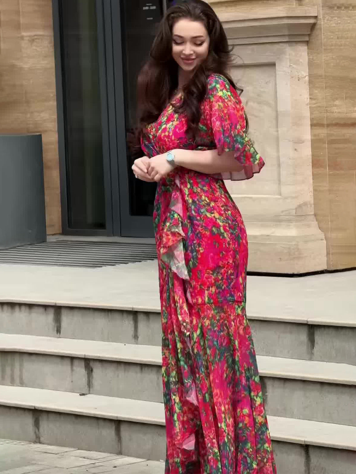 2025 New Sexy Elegant Short-Sleeved Dress Sweet Dress Woman