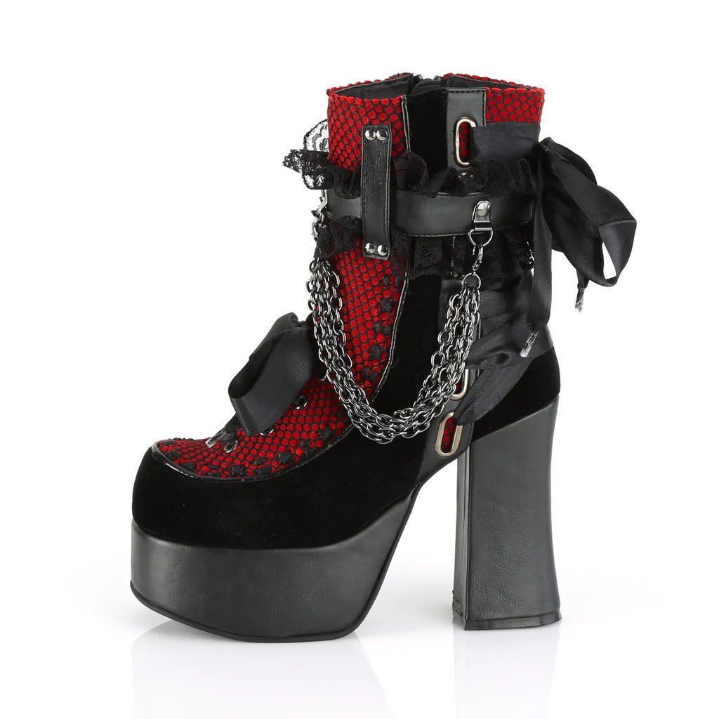 New Gothic Retro Thick And Thick Background Large-Size Women's Short Boots High Quality Shoes