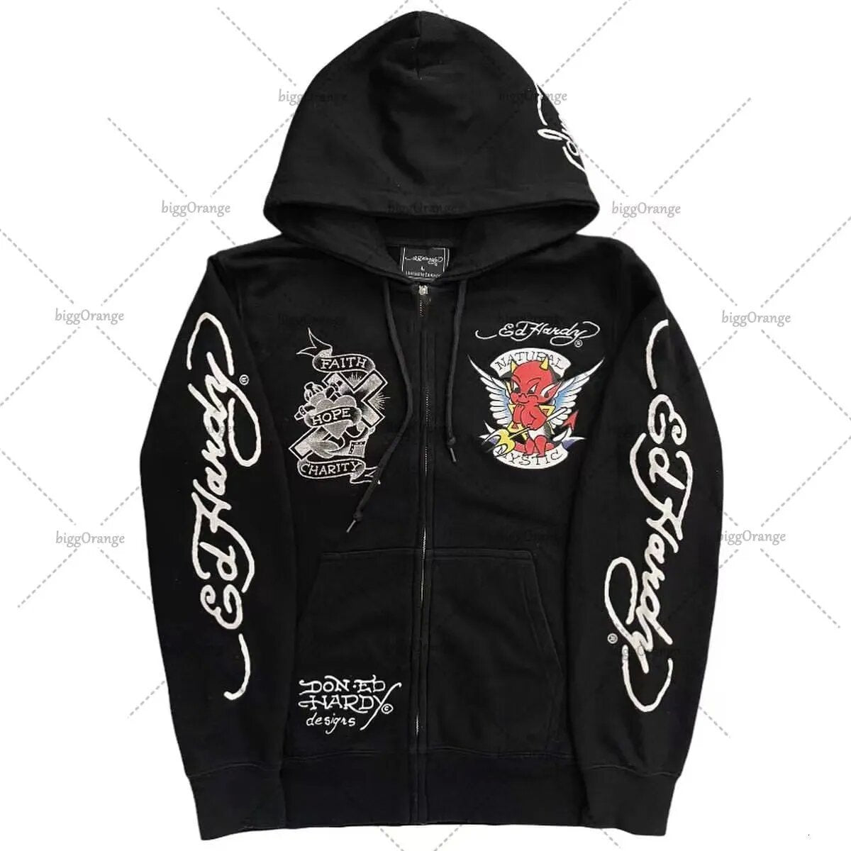 2025 New Direct Selling Retro Gothic Hop Long-Sleeved 3D Sweaty Loose Hooded Sport DJPT