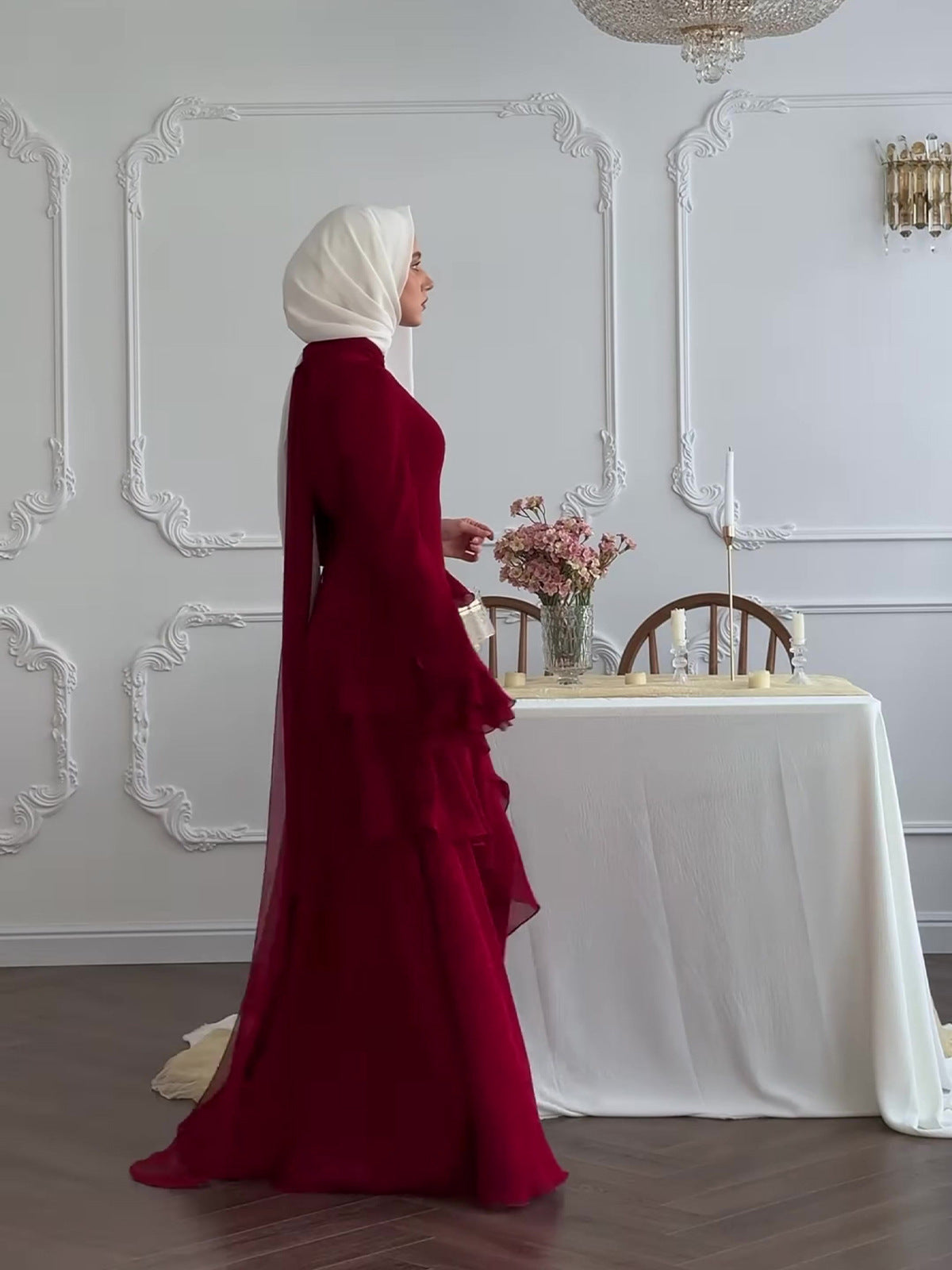 2025 Spring Season New Design Sensing Expensive Fashion Sleeve Dress Comfortable Temperament Dress