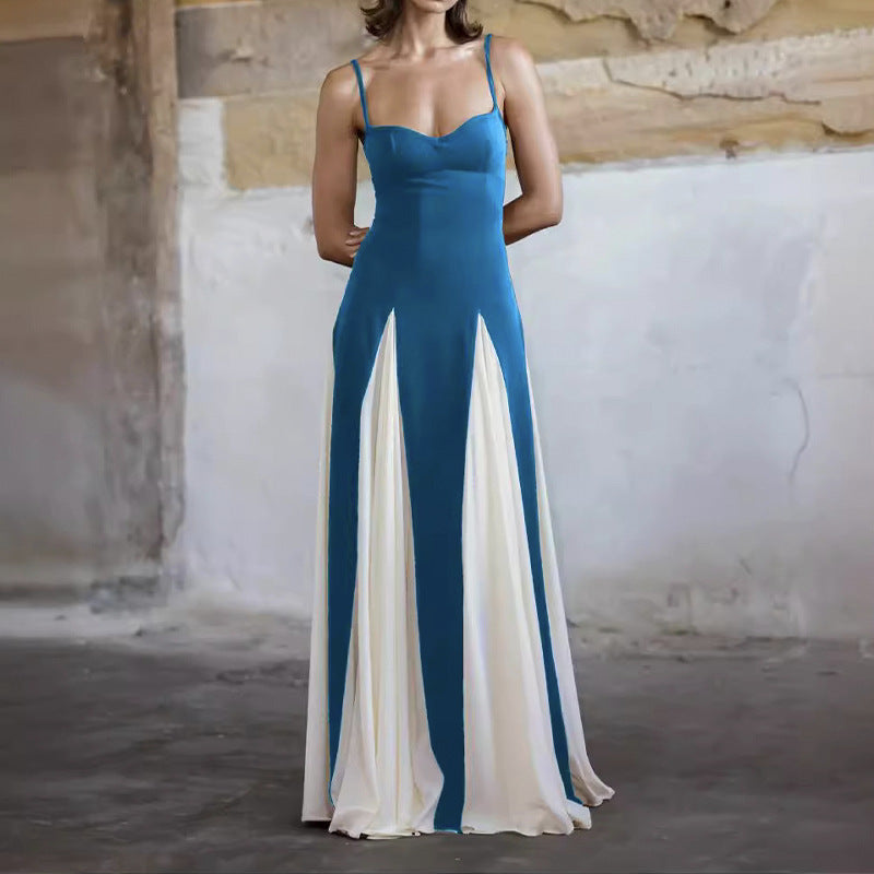 2024 Dress Slim Slim Light Luxury Sexy Splicing Bumpy Dress