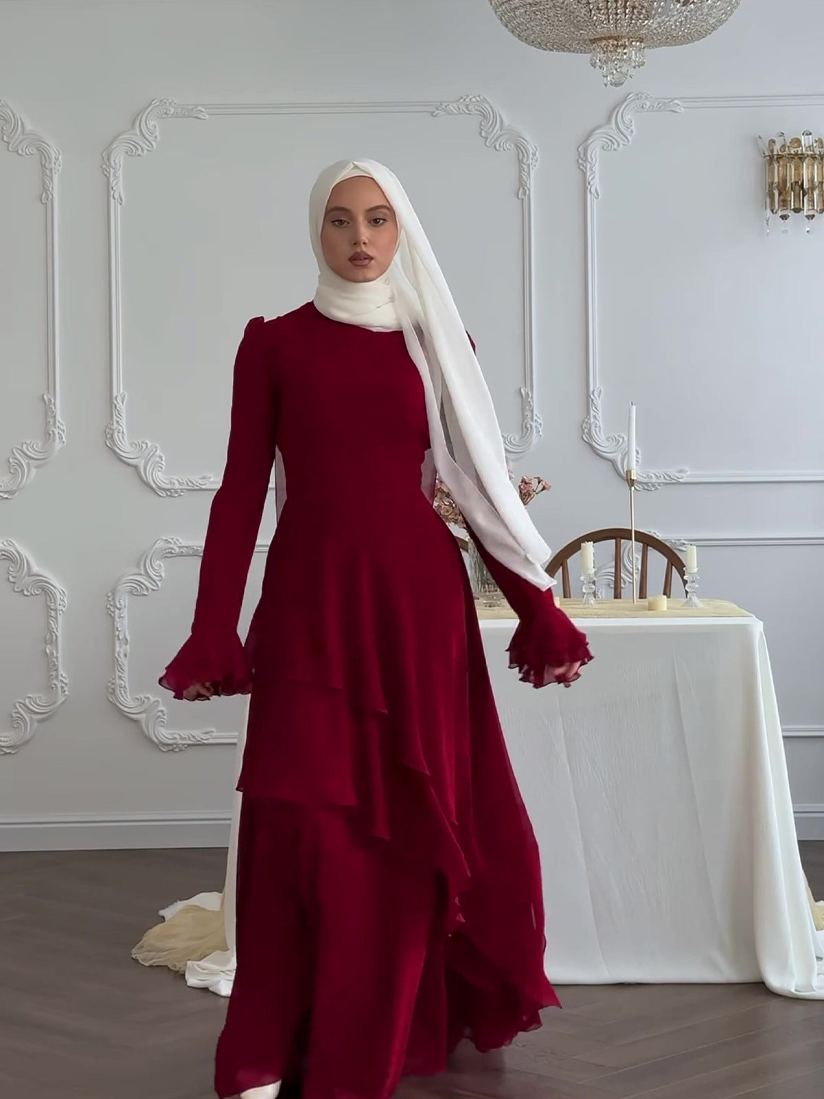 2025 Spring Season New Design Sensing Expensive Fashion Sleeve Dress Comfortable Temperament Dress