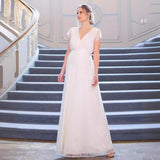 Women's Lace Pregnant Women's Lotus Leaf Side Short-Sleeved Dress Photography Flying Sleeve Dress 1108 Maternity