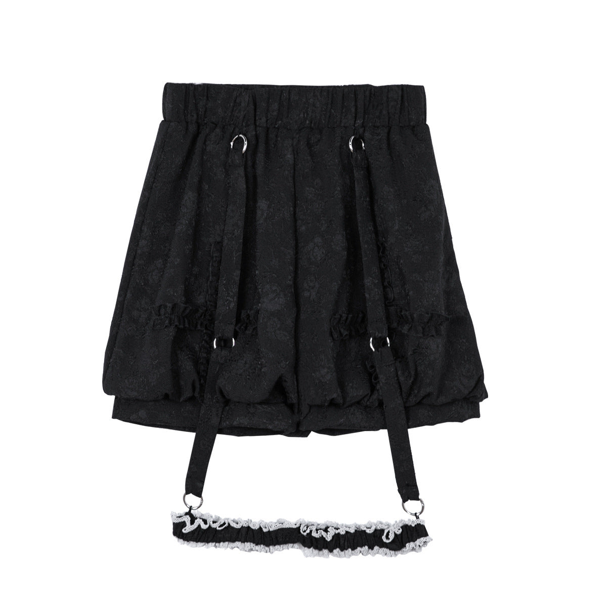 Teased Original Gray Fairy Tale Lolita Woman Lolita Hair Card Blouse Short Skirt Cute Set 6974