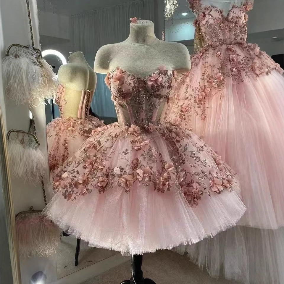 Evening Dress Super Fairy Art Show A Word Shoulder Toasting Clothes Luxury Thin Solo Puspicuous Ponky Skirt Engagement Banquet