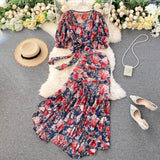Wind Two Sets Set New Female Short Strap With Chiffon Sexy Female Fishtail Half Skirt DJPT