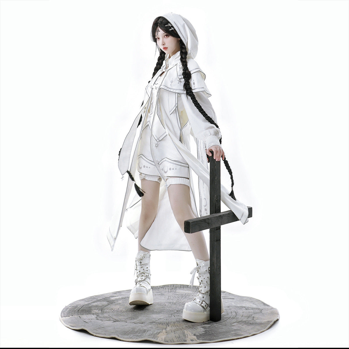 Jam Original Design Bionic Dimensional Lolita Cloak Cloak Shorts Set 7032