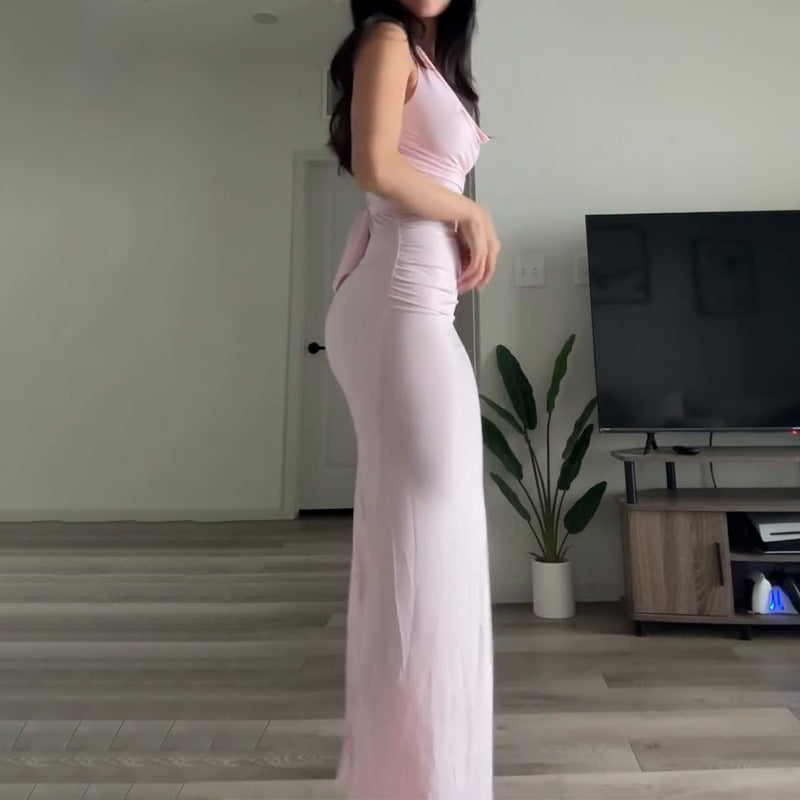 Autumn New Women's Clothing Pure Lust Wind To Receive Waist-Repair Fish Tail And Hip Skirt