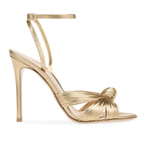 Large Size Shallow Gold PU Fine High Heel Sandals Fashion Banquet Party Shoes Direct Sales High Quality Shoes
