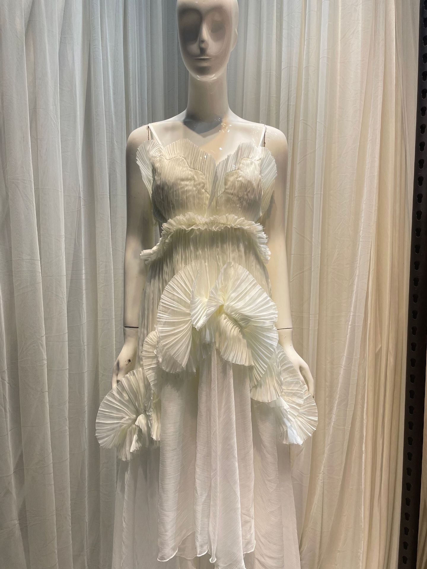 Summer New Net Red With The Same Purple Bare Back Strap Irregular Dress Seaside Vacation Sling Skirt