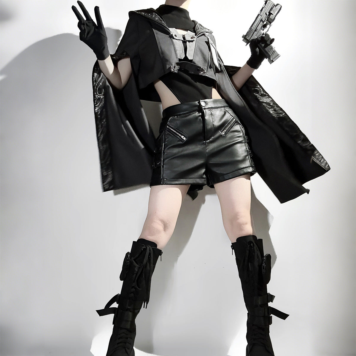 Jam Sauce Original Black Sheep Research Society Lolita Women Lolita Coat Blouse Shorts Daily Suit 7278
