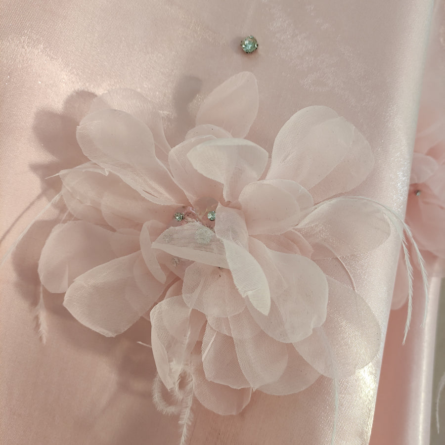 A line Halter Pink Travel Vacation Dresses Short Satin Birthday Dress SD1245