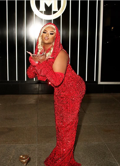 Sheath V Neckline Red Sequin Long Prom Dresses Formal Evening Dress SD1409