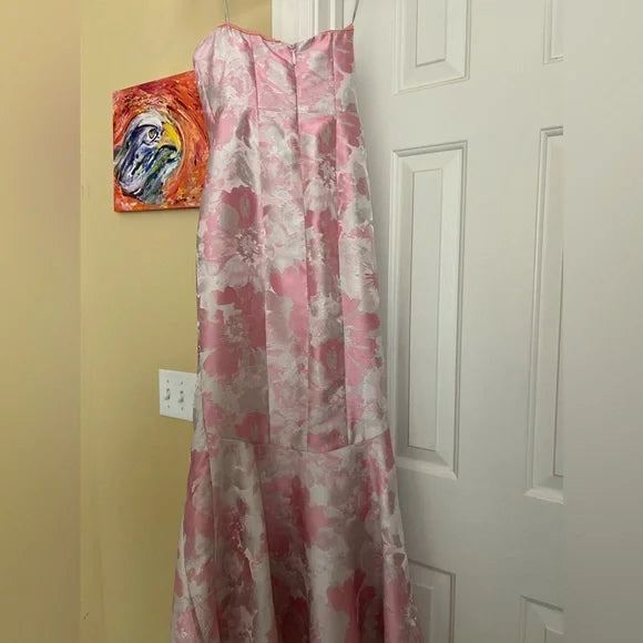 Sweetheart Sleeveless Mermaid Satin Long Evening Prom Dresses SD1584