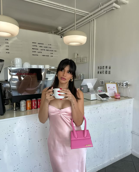 Sheath Spaghetti Straps Long Party Dress Pink Prom Dresses SD2452