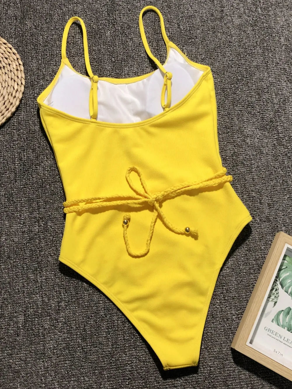 Tie Waist One-Piece Swimsuit DJPT