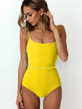 Tie Waist One-Piece Swimsuit DJPT