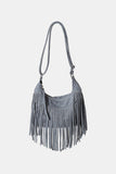 Fringe Adjustable Strap Shoulder Bag DJPT