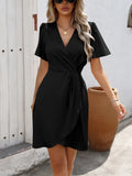 Short Sleeve Mini Dress DJPT