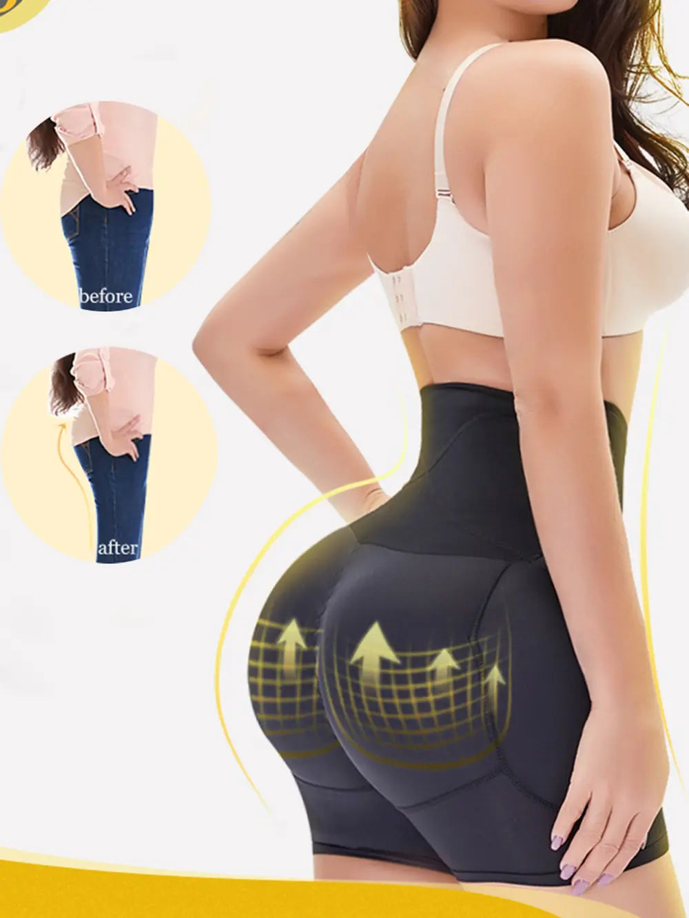 Size Hook and eye Shaping Shorts DJPT