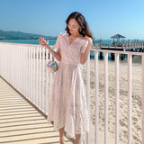 Dress Summer 2024 New Seaside Vacation Dress Bohemia Thailand Bali Beach Dress