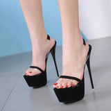 New Waterproof Table Night Club Shoes Snake-Shoe Women's Fine Heel Sandals High Quality Shoes