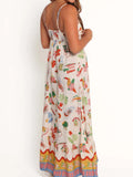 Square Neck Maxi Cami Dress DJPT