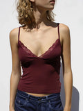 Trim V-neck Cami Top DJPT