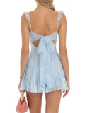 Sweetheart Ruffled Cami Mini Dress DJPT