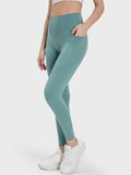 Pocketed High Waist Active Leggings DJPT