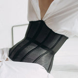 Mesh Boobs Short Gird Waist Vest 2025 Summer Women's Clothing Outside Body Repair Casual Top DJPT