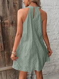 Grecian Neck Mini Dress DJPT