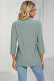Three-Quarter Sleeve Blouse DJPT