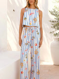 Stripe Tank and Pants Set DJPT
